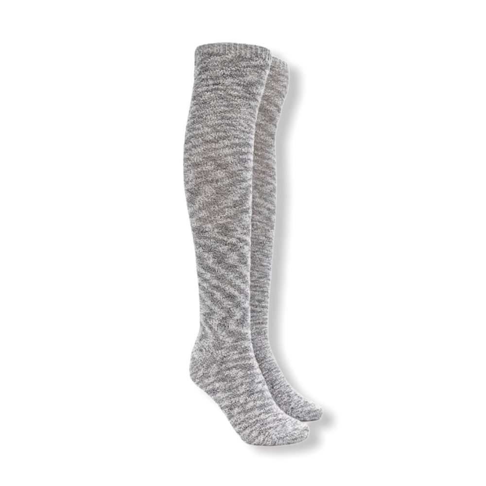 Marled Over the Knee High Socks